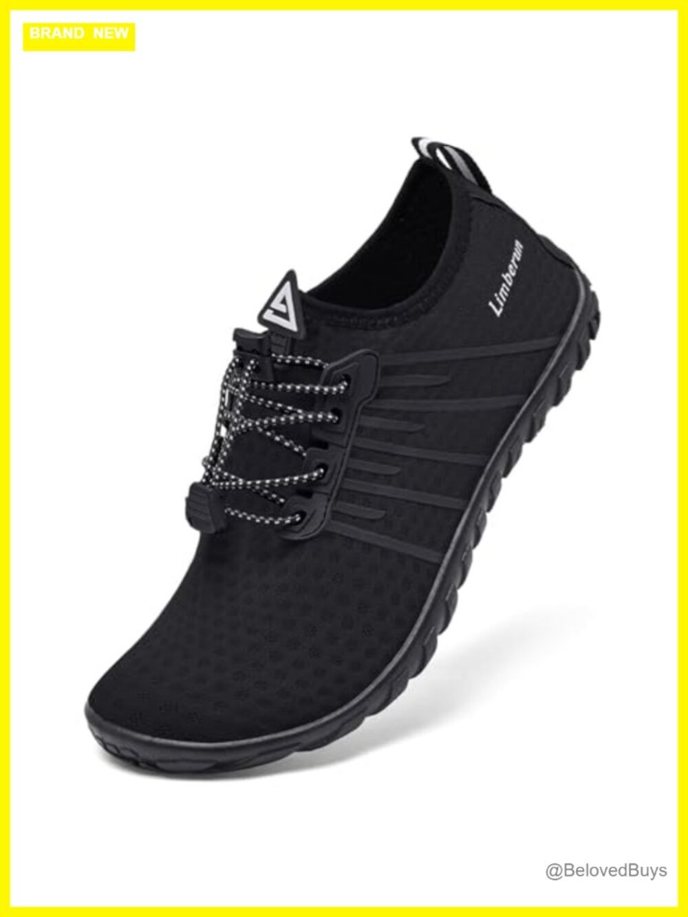 Limberun Water Shoes Women Men Quick Dry Lace-Up Athletic Water Shoe